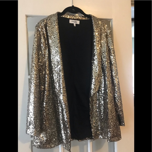 charlotte russe sequin jacket